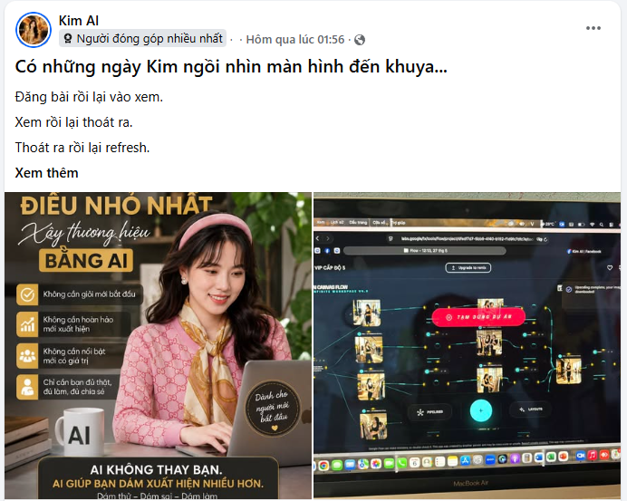 Kim AI — kết quả sau 7 ngày
